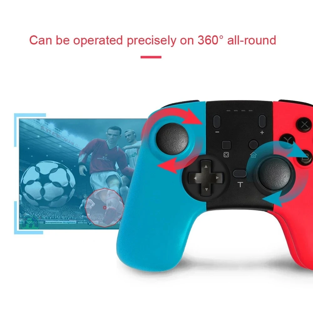 Полностью беспроводной геймпад Joypad для ПК переключатель контроллера джойстика обновления