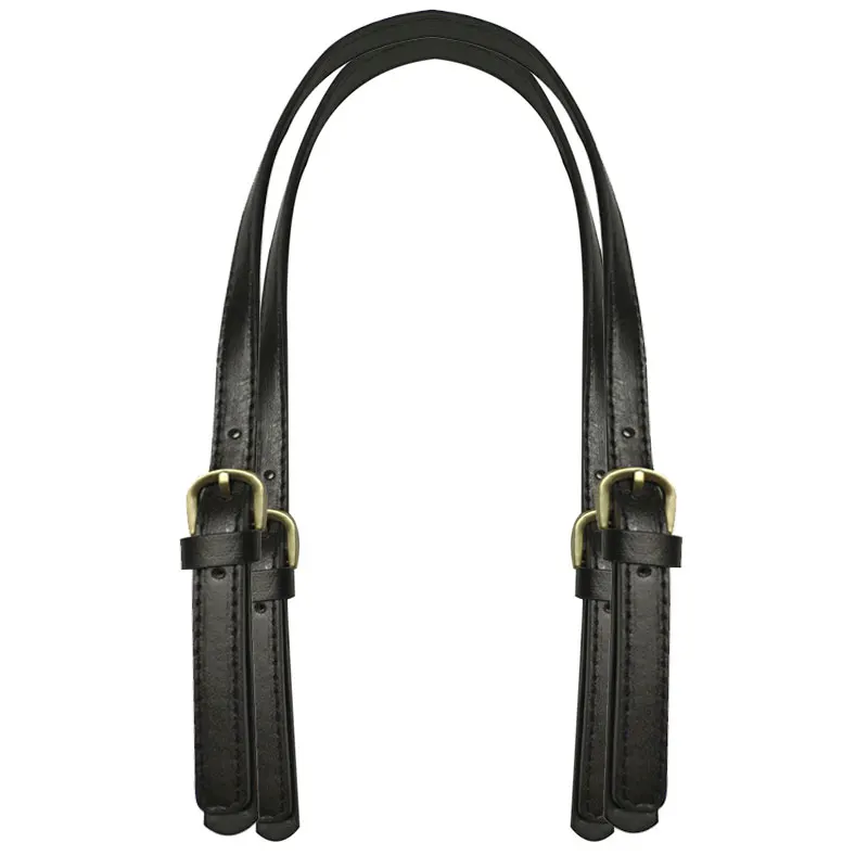 Asas de cuero PU para bolso de mujer, accesorio ajustable de 65-71CM, reemplazo de correa de hombro, 1 par