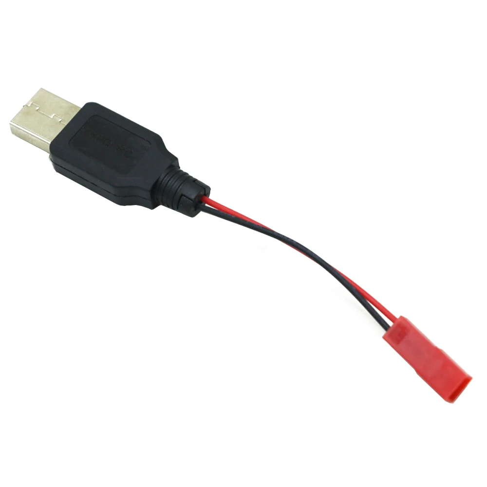 Câble chargeur batterie lithium 3.7V USB vers JST/SM/Futaba