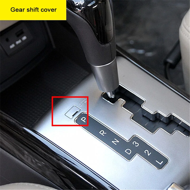 Cover Mobil Otomatis Pada Panel Gear Shift Lock Release Shift Lever