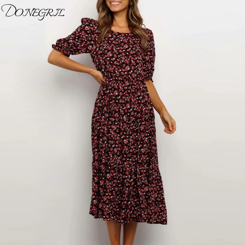 animal print pleated dress