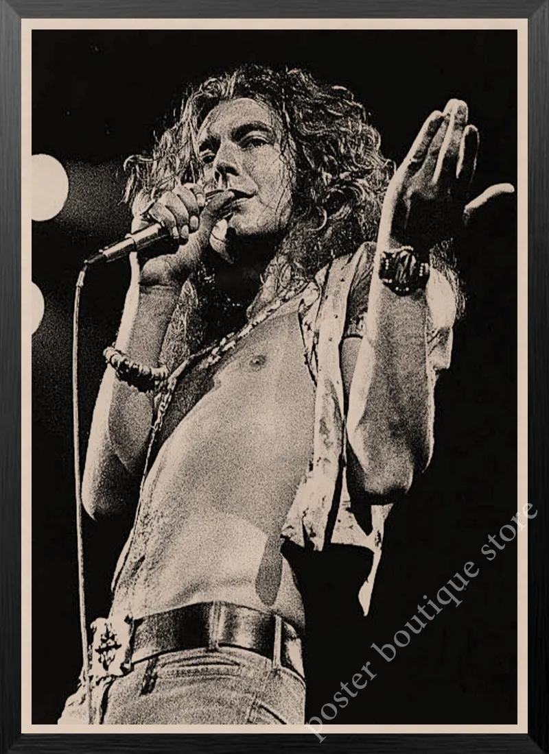 Led Zeppelin рок-н-РОЛ постер, Jimmy страница, Роберт Плант винтажные наклейки домашний Декор наклейки на стену девять процентов/3