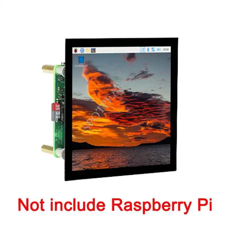 Raspberry pi Screen Display Lcd de Polegadas Hdmi 720x720 Ips Também para Outro Mini Computador - Imagem 5