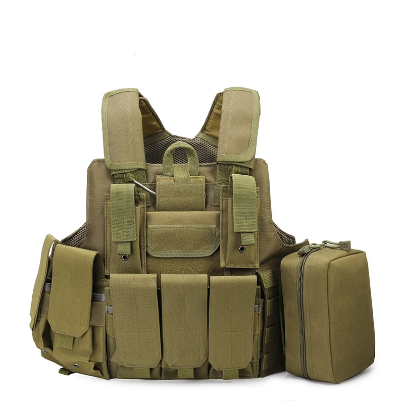 Военный тактический жилет функциональный материал для системы Molle боевой