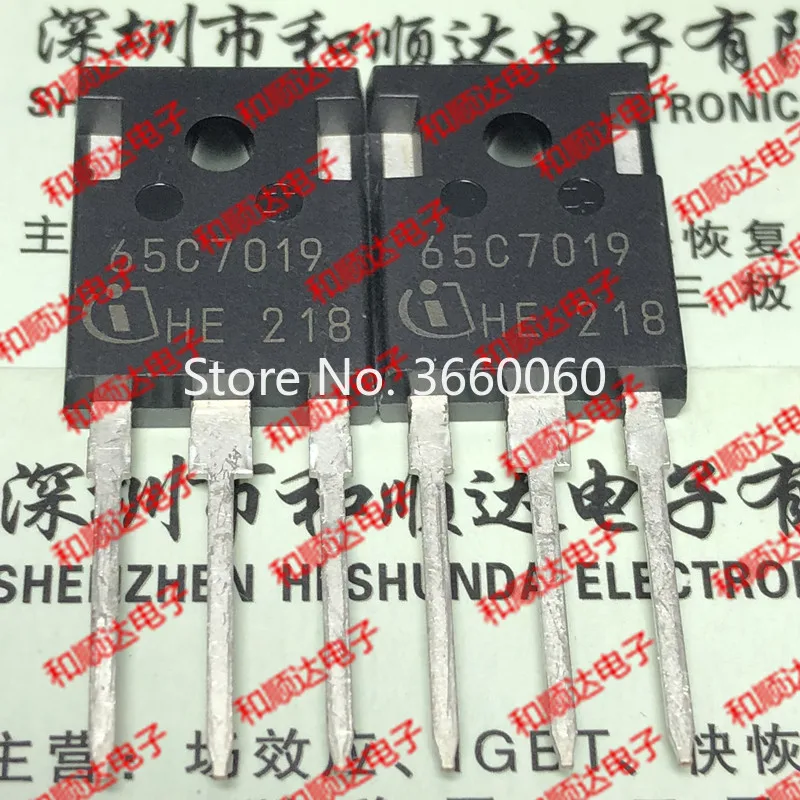 

5pcs/lot IPW65R019C7 65C7019 TO-247 650V 75A