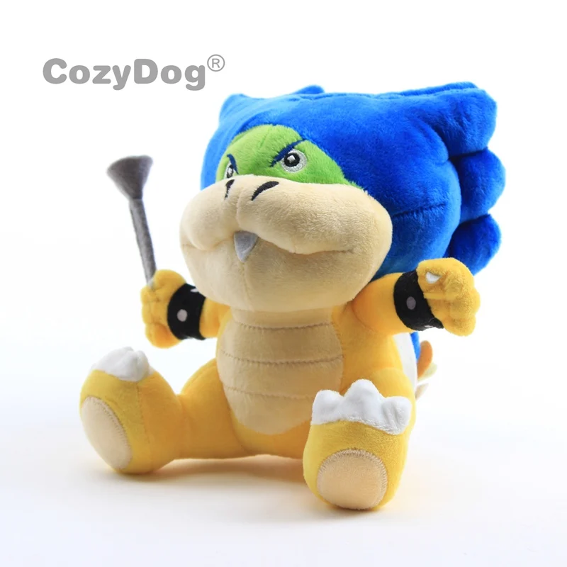 Ludwig 18cm 18-23 см Марио Боузер/плюшевый Купа кукла игрушки Lemmy Roy Morton Koopa Koopalings Bowser Sons Ларри Игги Венди плюшевые куклы Ludwig - Цвет: Ludwig 18cm