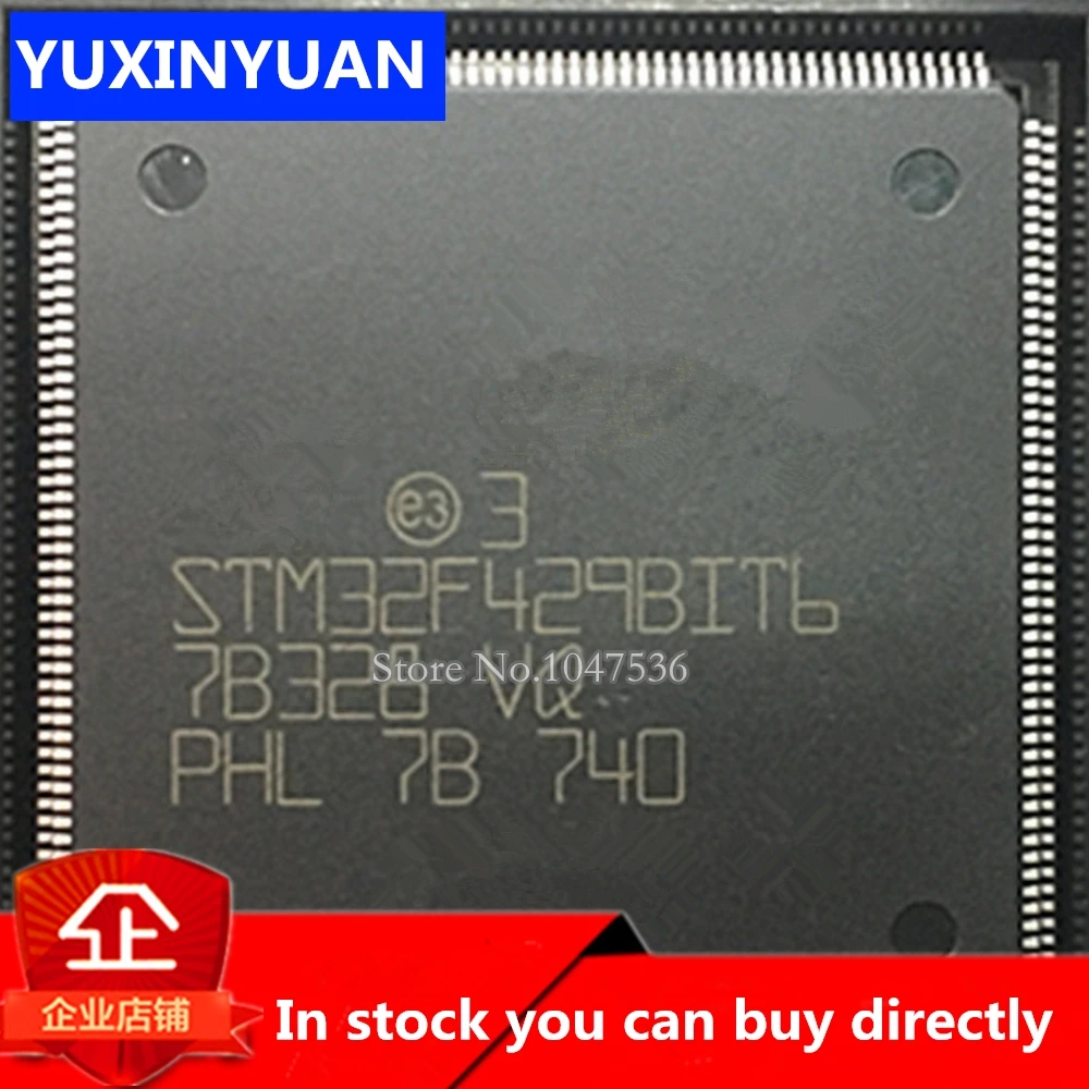 1 шт. STM32F429BIT6 STM32F429 32F429 QFP IC MCU 32BIT 2MB FLASH 208LQFP | Электронные компоненты и