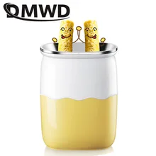DMWD Электрический мини двойной Яйцо ролл чайник чашка для завтрака двойной омлет мастер жареное яйцо колбаса ролик яйца котел машина плита
