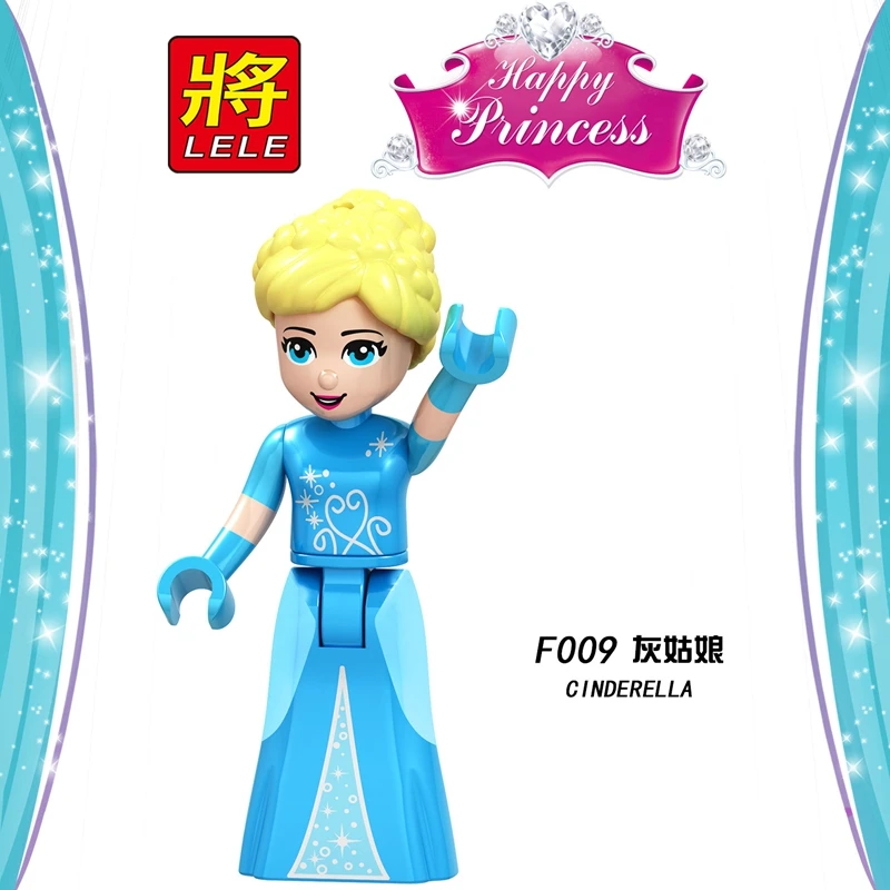 

Single Sales F009 Legoing FriendS Series Cinderella Legoings Princess Toys & Hobbies Children's Gift Friend Blocks Playmobil Set