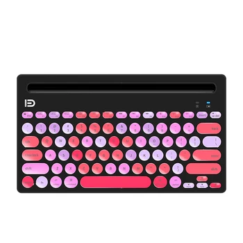 

Ultra Slim Mini Wireless Bluetooth Keyboard for Tablet Laptop Smartphone iPad Rechargeable Android iOS Wireless Keyboard