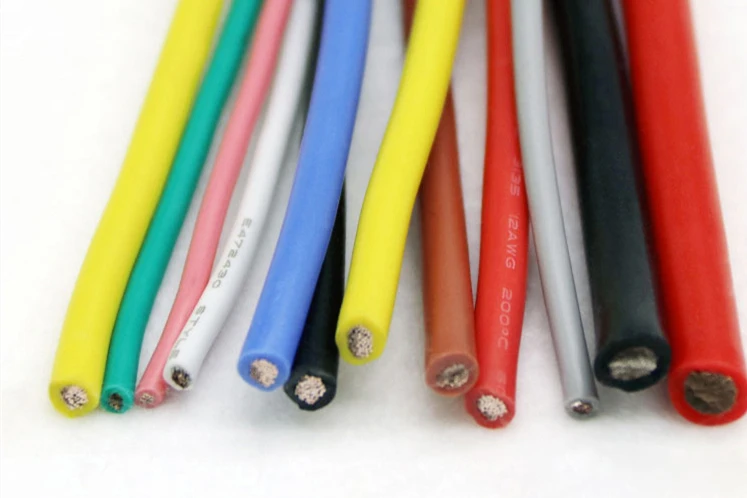 Силиконовый резиновый провод 1 м 28awg электронный медный изолированный