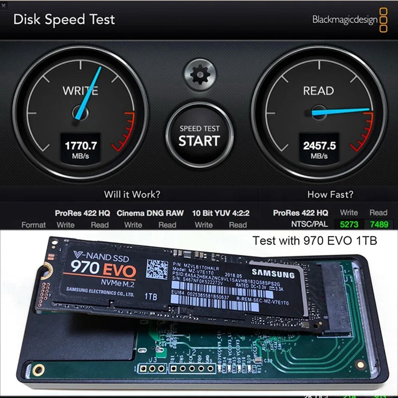 Usb3.1 type-C Usb 3,0 Usb2.0 Pci Express Pci-E Thunderbolt 3 для Nvme Ngff M-Key Ssd картридж корпус Thunderbolt кабель