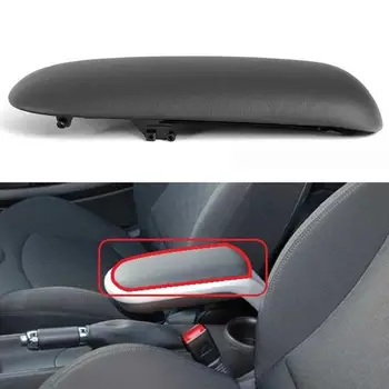 

Auto Car PU Leather Console Storage Box Sliding Top Armrest Lid Cover For BMW Mini Cooper R55 2002-2008