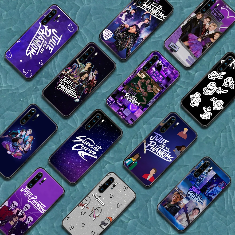 Чехол для телефона Julie And The Phantoms Huawei P Mate 10 20 30 40 Pro Lite Smart 2019 2021 черный Задний