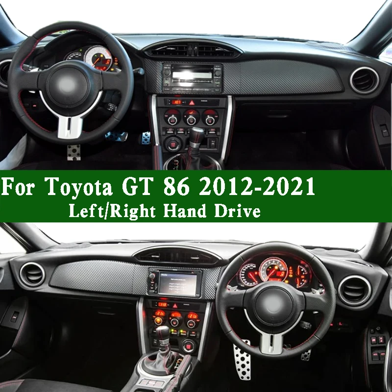 For Toyota Gr Hv Sports Gt 86 Gts Zn6ac 6bc 6ey 12 21 Dashmat Dashboard Cover Sunscreen Pad Dash Mat Carpet Ornaments Aliexpress