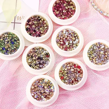 

Foreign Trade from the Top "Nail Art" Salon Conical Rhinestone Heap Drill Size