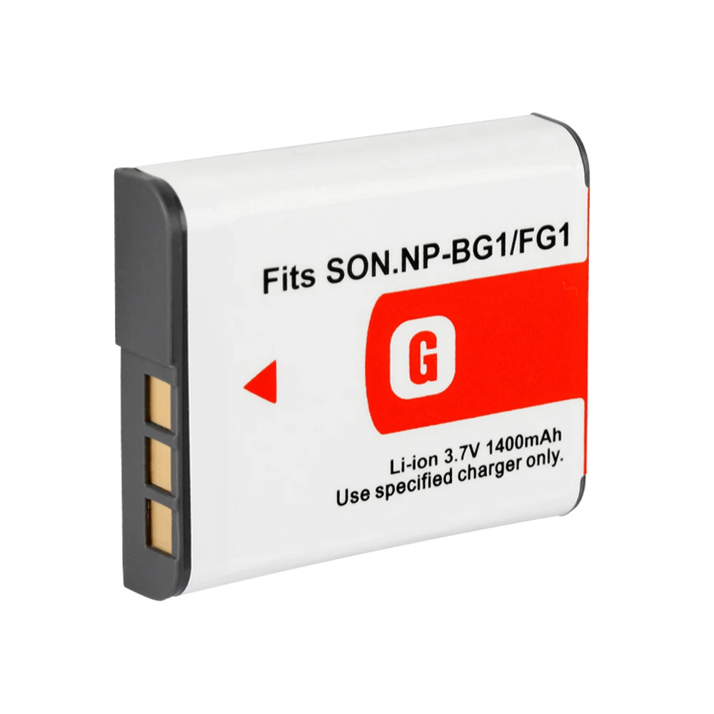 1Pcs Battery Np-bg1 Батарея для sony детали sony Cyber-Shot DSC-W100 DSC-WX1 DSC-H50 DSC-H55 DSC-H3 DSC-H7 DSC-H9 DSC-H10 DSC-H20 NP FG1 Npbg1 - Цвет: 1Pcs Battery