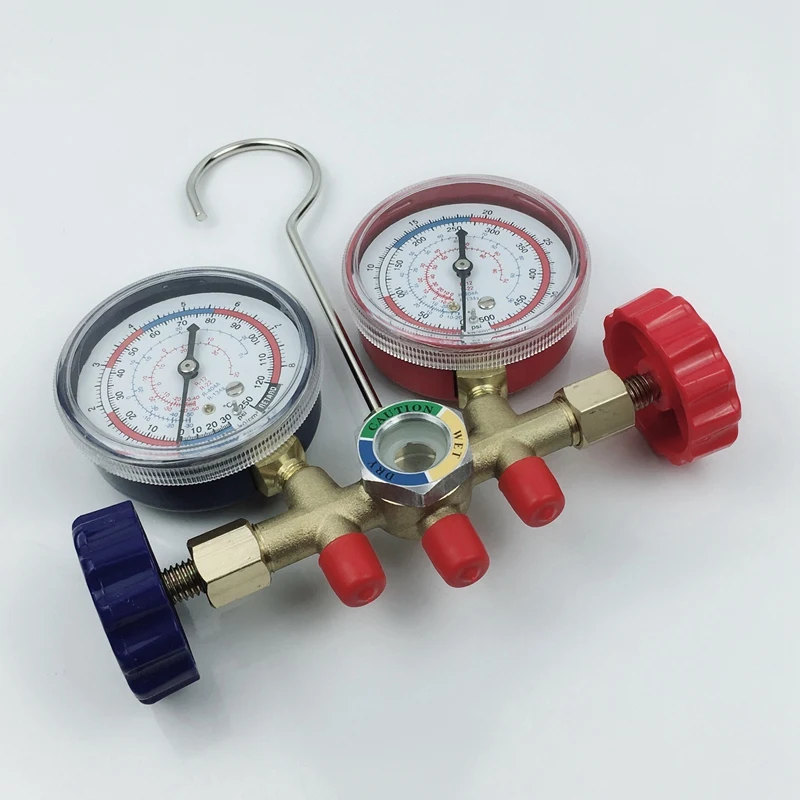 Кондиционер манометр двойной измеритель давления автомобиля дома фиксированный инвертор замер давления хладагента
