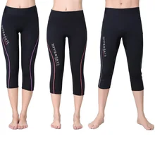 Стрейч 1,5 мм неопрен Гидрокостюмы брюки для женщин мужчин, Каякинг каноэ серфинга леггинсы плавание колготки