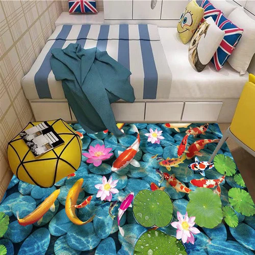 3D Океанский ковер, ковер для гостиной, спальни, Акула, ковер для стола, нескользящий детский домашний милый напольный коврик, морской мир, Детский ковер на заказ - Цвет: 2
