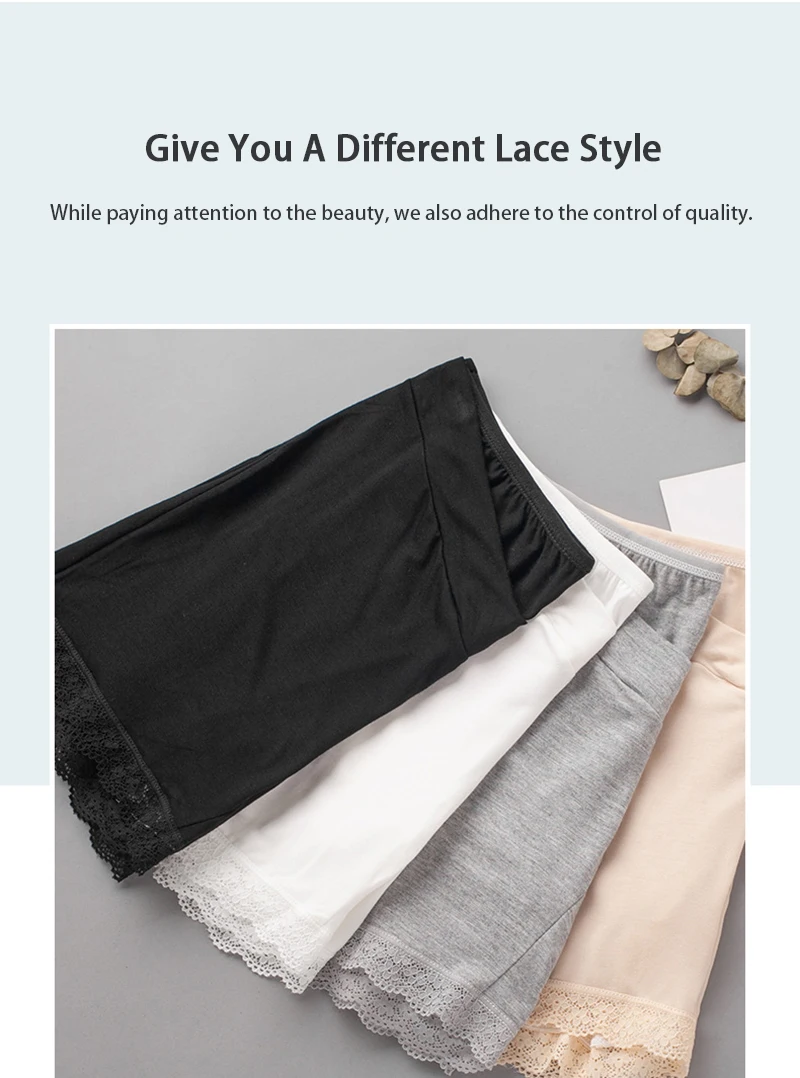 2-Pieces Lace Pregnant Flat Stomach Lift Pants Low& High-waist Seamless Underwear Breathable Cotton Pregnant Women Safety Pants