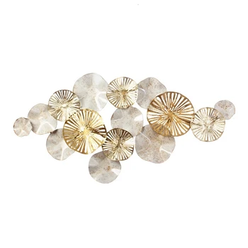 

New Chinese Style Iron Art Wall Hanging Wall Decoration 3d Stickers A Living Room Wall Organizer Minimalist Decor Nordic Art