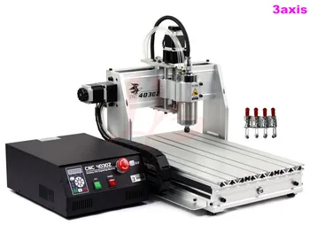 

1500W spindle 3axis pcb cutting machine cnc 3040 USB port wood router with limit switch