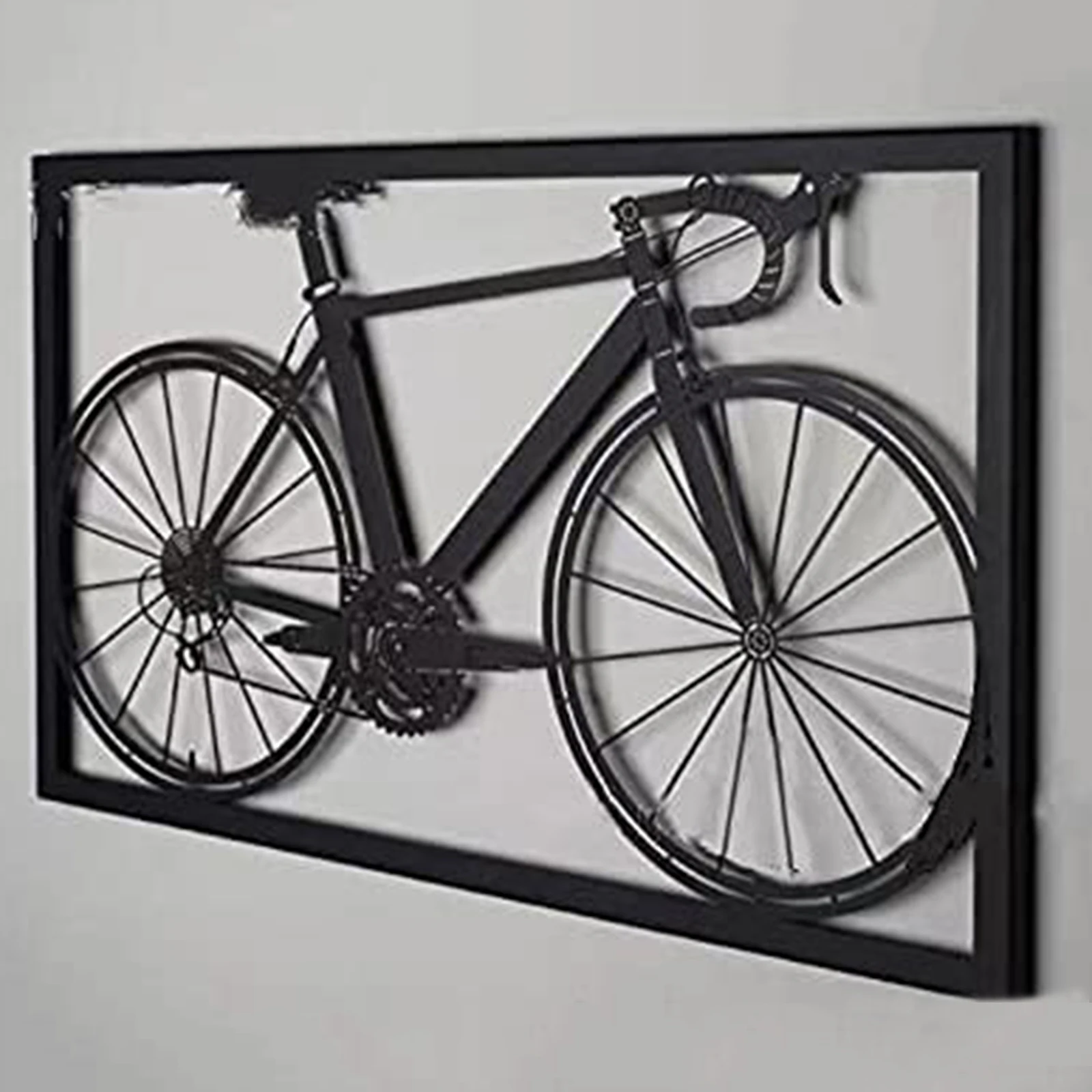 Metal Bicycle Wall Art Hanging Ornament Home Restaurant Sign Gifts Decor Decoration | Дом и сад