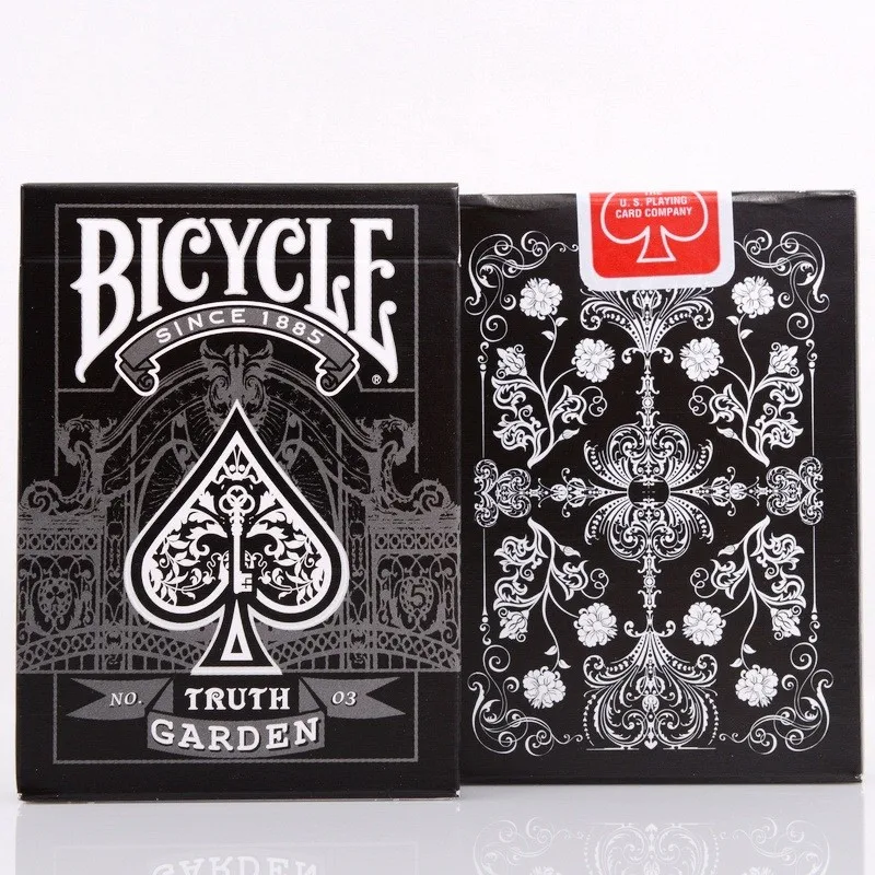 1 палубные карты Bicycle истина сад велосипед игральные карты обычный велосипед палуба всадник задняя карта