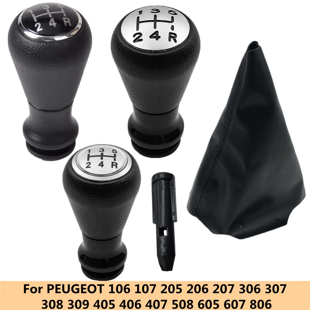 For Citroen C1 C3 C4 Peugeot 106 107 205 206 207 306 307 308 309 405 406 407 508 605 607 806 Gear Shift Knob Gaiter Boot Case