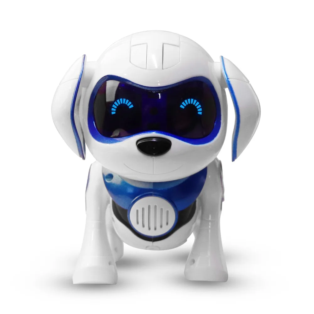 Electronic Pet Toy Dogs With Music Sing Dance Walking Intelligent Mechanical Infrared Sensing Smart Robot Dog Toy Animal Gift