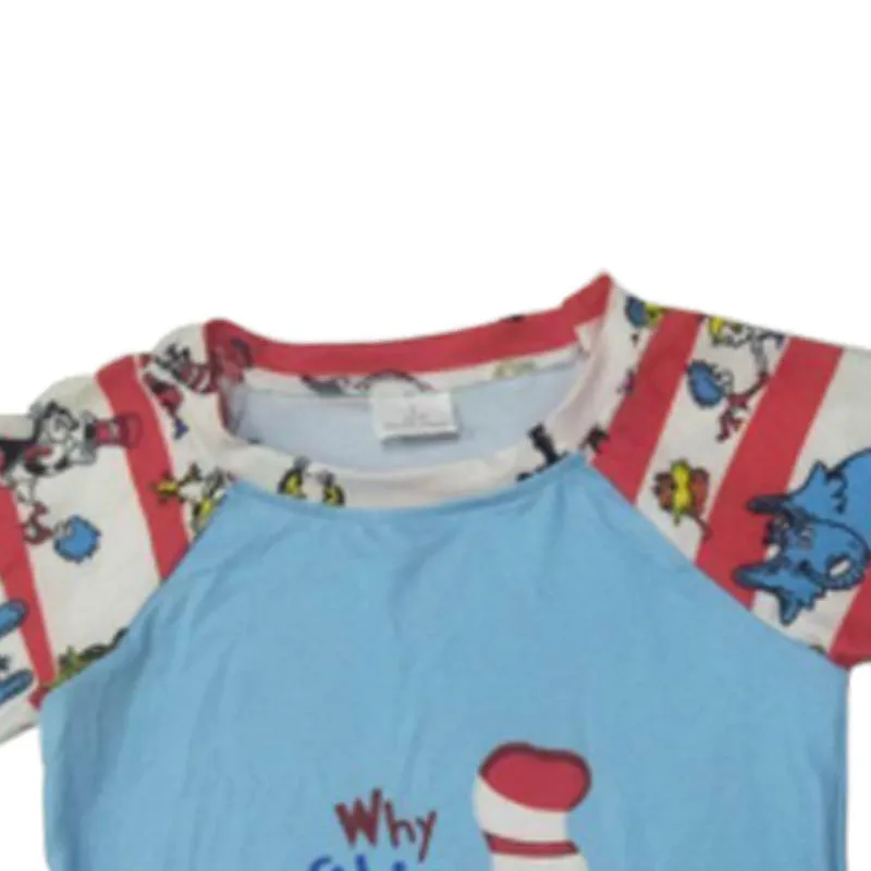Boutique children's boy clothes Santa baby long sleeve raglan Christmas shirt