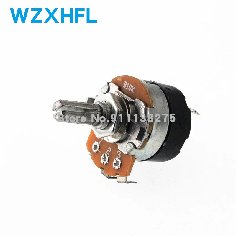 Adjustable Resistor Multiturn Potentiometer Linear Potentiometer Rotary Potentiometer Potentiometer Kit Trimmer Potentiometer 2PCS WH138-1 adjustable resistance speed regulator with switch potentiometer B5K B10K B20K B50K B100K B200K B250K B500K B1M
