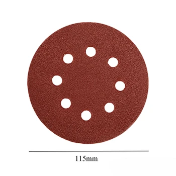 

20pcs Sanding Discs Hook & Loop Aluminum Oxide Grinding For Sander Pad 5 125mm