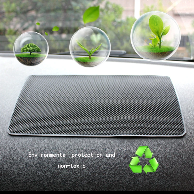 Car Pad Non-Slip Sticky Cell Phone Key Mount Holder Mat 15*27cm Silicone Pad For Car Dashboard Storage Mat Auto Styling Interior