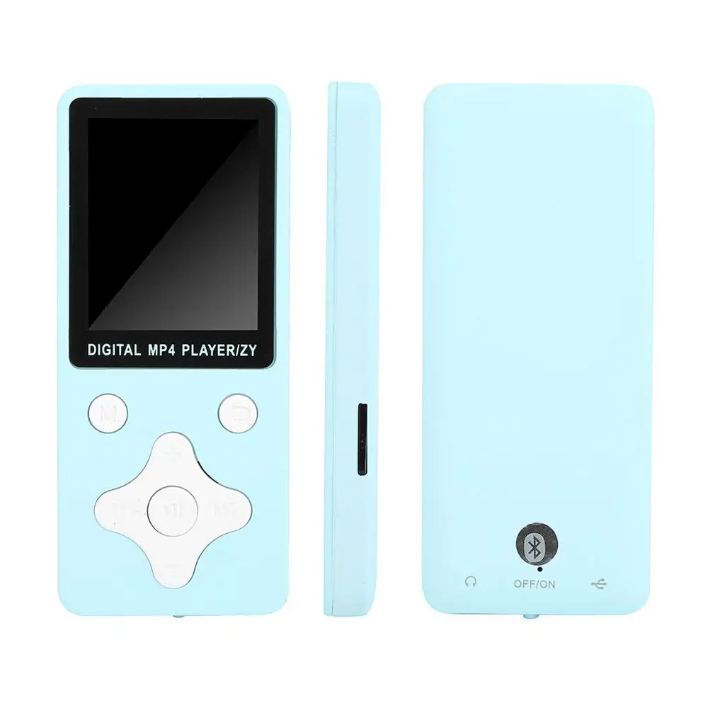 Портативный bluetooth MP3 MP4 плеер цветной экран fm-радио видеоигры фильм воспроизводитель ЖК-экран fm-радио видеоигры - Цвет: Синий