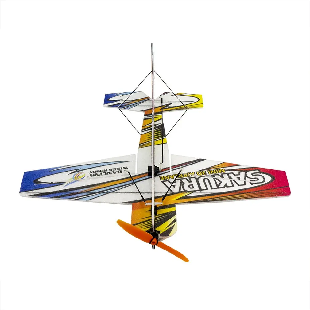 RC EPP Micro Indoor 3D F3P Airplane Sakura Radio Controlled Electric Plane 420mm Wingspan Unassembled Need to Build Aeroplane