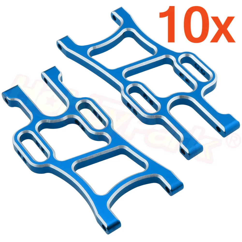 

Wholesale 10Pair/Lot HSP 108019 Aluminum Front Lower Suspension Arm 08005 For Monster Truck 1/10 Upgrade Parts Fit Redcat Exceed