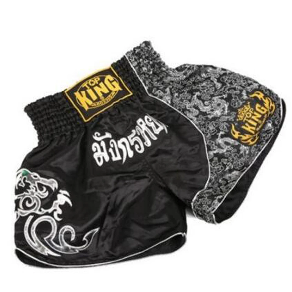 MMA Jujitsu Fight Grappling Мужские боксерские штаны кикбоксинг шорты короткие Tiger Muay Thai sanda