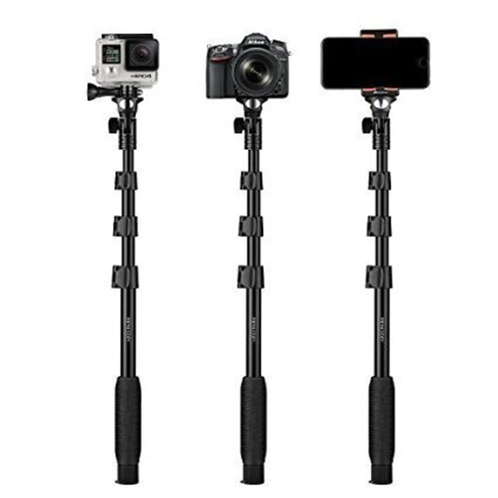 Goedkoop Statief Selfie Stok Zelfportret Monopod Draadloze Bluetooth Selfie Stok Met Verstelbare Telefoon Houder Slimme telefoon valuta