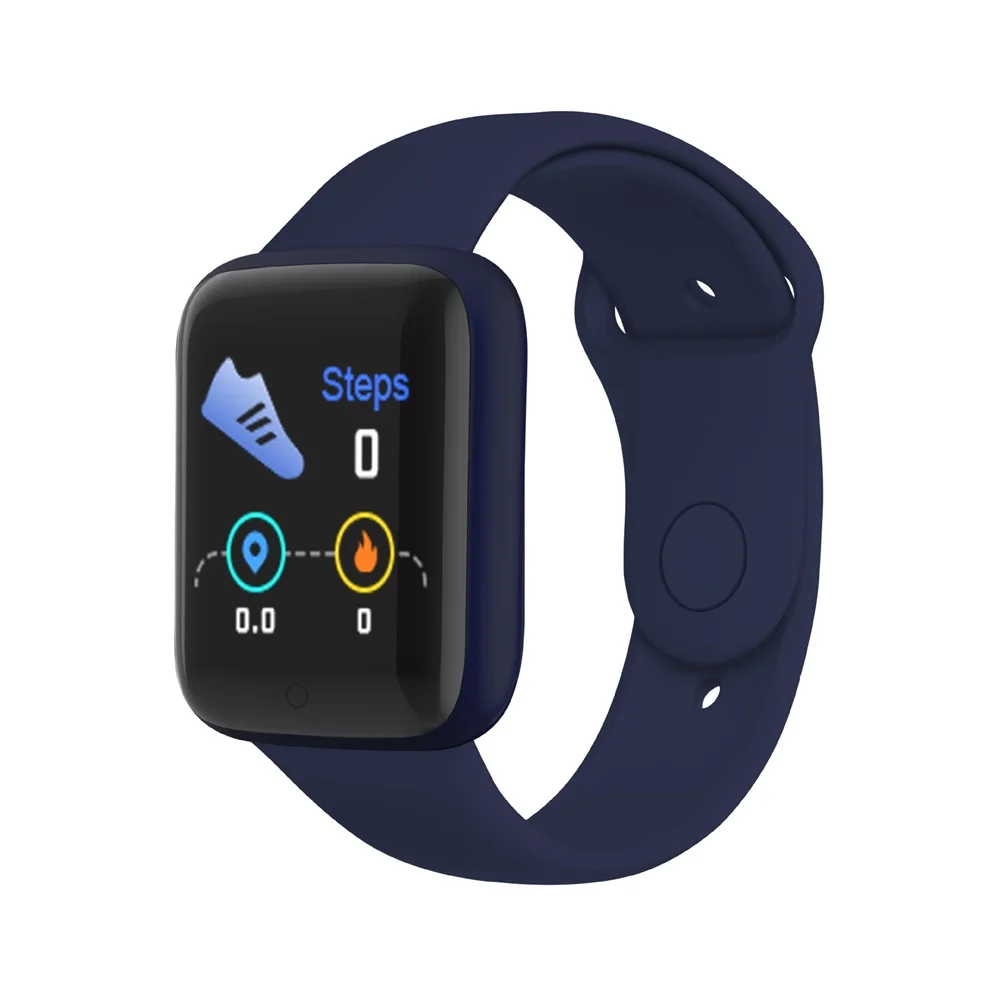 D20 Pro Smart Watch Y68 Bluetooth Fitness Tracker Sports Watch Heart Rate Monitor Blood Pressure Smart Bracelet for Android IOS 