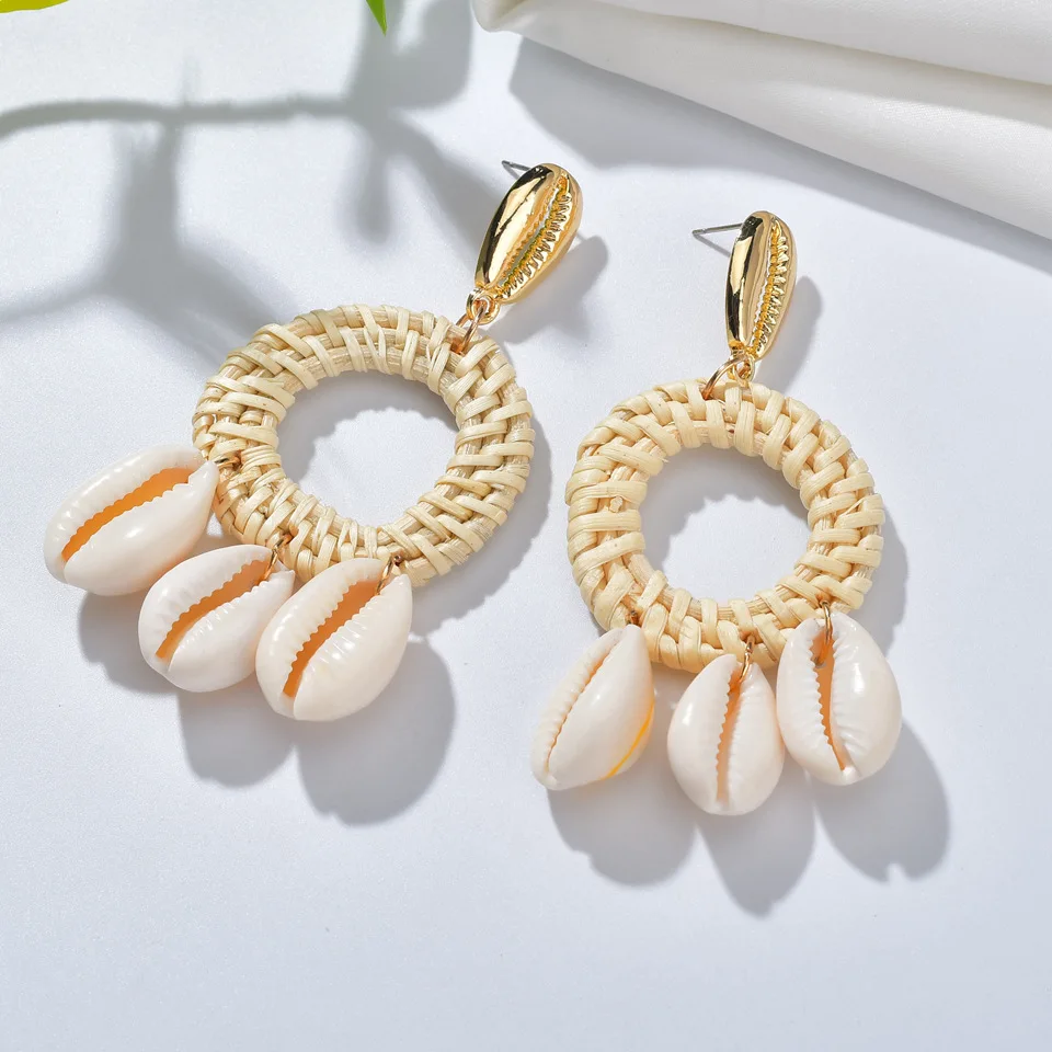 

Unique Style Shell Earrings For Women Beads For Jewelry Making