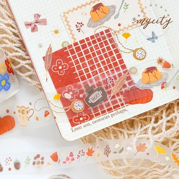 

2pcs/set cute Wonderful World Washi Tape kawaii notebook sticker DIY Scrapbooking Sticker washi tape set school supplies