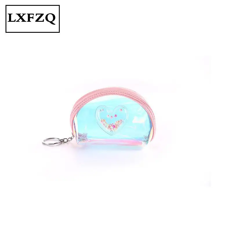 Мини-сумка, кошелек для монет, pochette porte monnaie femme, Женский кошелек, Женский голографический кошелек от кашля, женские кошельки, лазерный мини-кошелек для детей - Цвет: 01