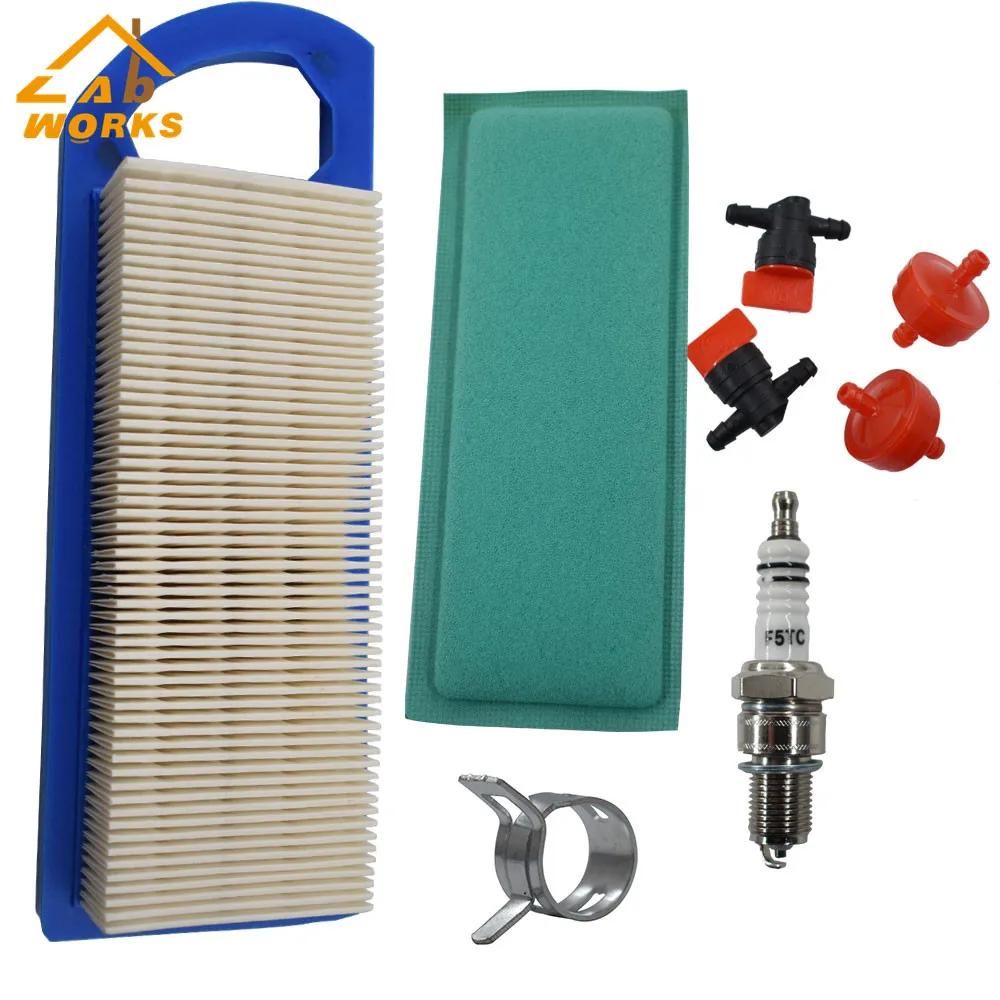 Air Filter Tune Up Kit For Intek Briggs Stratton Craftsman Lt1000