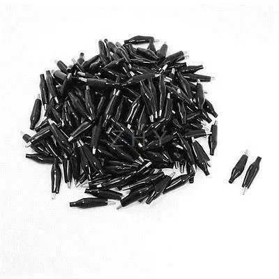 

Black Boot 35mm Test Lead Alligator Battery Clip 200 Pcs