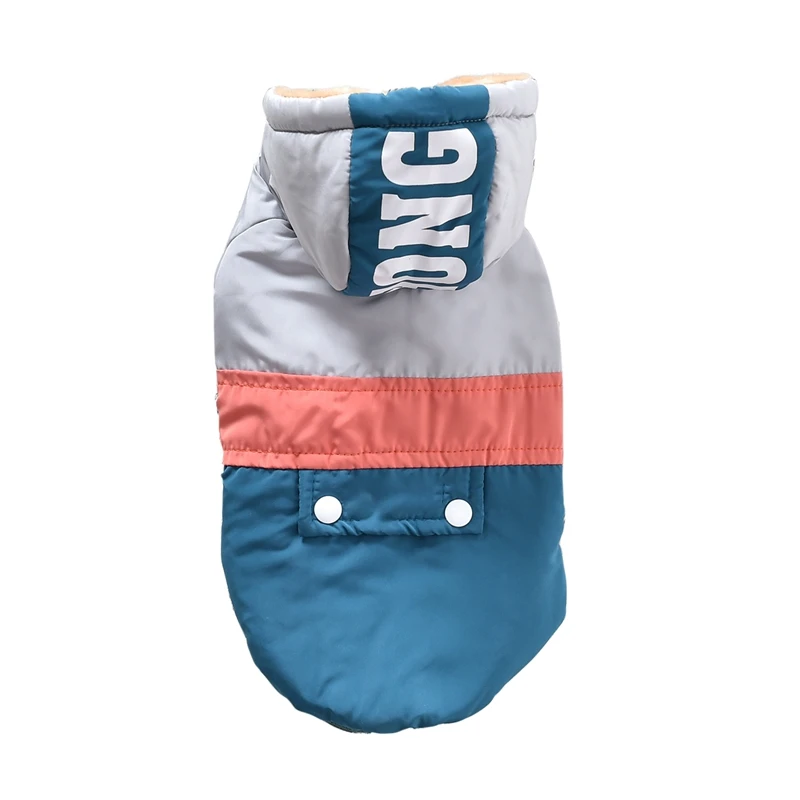Pet Autumn Winter Warm Vest Coat for Small Medium Dogs Puppy Down Jacket Hoodies Pet Thickening Dog Patched Cotton Padded Coat