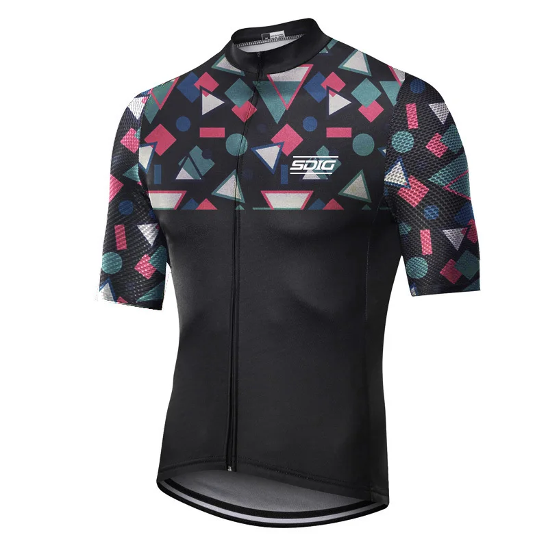 Top quality RCC Raphp brand team bike clothes short sleeve cycling wear for men PRINT / SOLID road cycling Jersey