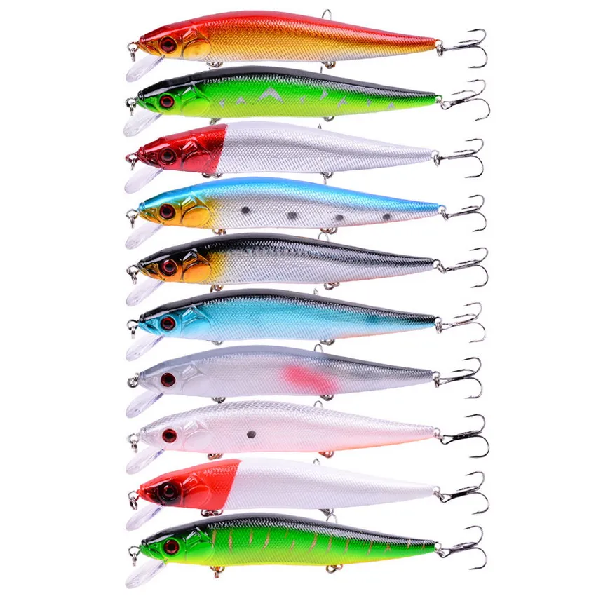 1 шт. 14 см 23 г Minnow Воблер для рыболовной наживки жесткие приманки Crankbait ABS