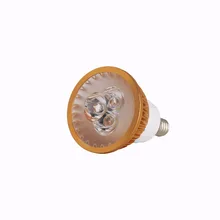 

E12 Dimmable LED Lamp Spotlight 110V 85-265V Aluminum Lamp Light Copper Shell for Indoor Lighting Warm/Cold White